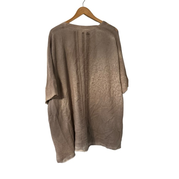 ✨ Raquel Allegra Distressed Cashmere Cardigan Sweater - Picture 3 of 7